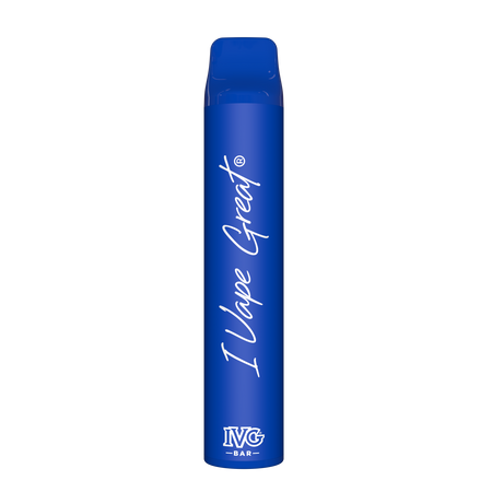 Jednorazová e-cigareta IVG Bar Plus Blue Raspberry Ice 20mg