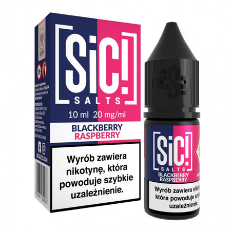 E-liquid SIC! Salt 10ml - Blackberry Raspberry 20mg