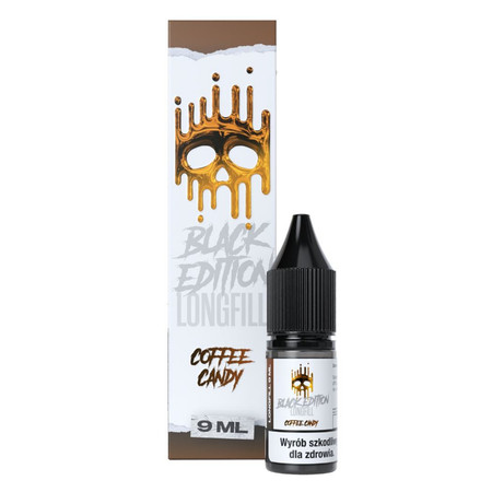 Longfill Dark Line Black Edition 9ml - COFFEE CANDY