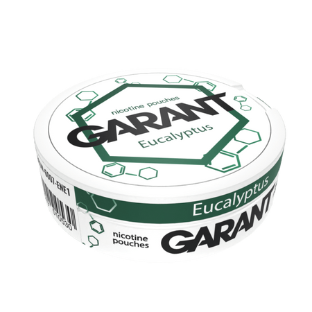 10 X Nicotine pouches GARANT (Grant) Molecule - Eucalyptus 20mg