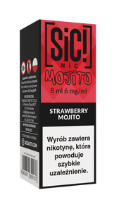 E-Liquid SIC! NIC 8ml - Strawberry Mojito 6mg