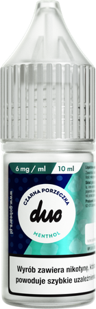Liquid DUO 10ml - Czarna Porzeczka Menthol 6mg