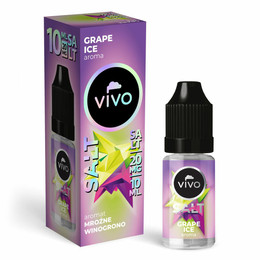 Жидкость VIVO Salt 10ml - Grape Ice 20mg