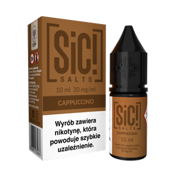 E-liquid SIC! Salt 10ml - Cappuccino 20mg