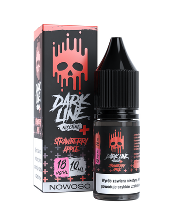 E-liquid Dark Line Nicotine+ 10ml - Strawberry Apple 18mg