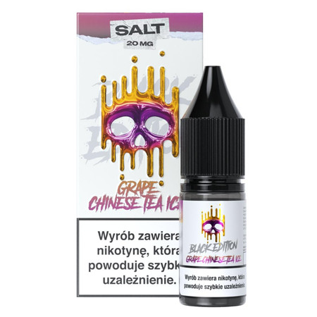 E-liquide Dark Line Black Edition Salt 10ml - Grape Chinese Tea Ice 20mg