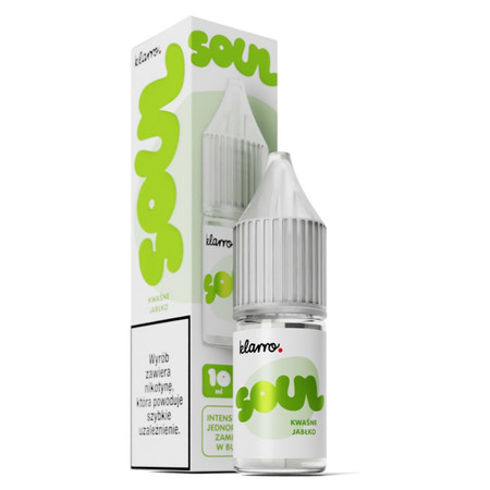 E-Liquid Klarro Soul Salt 10ml - Savanyú Alma 20mg