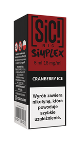 Liquid SIC! NIC 8ml - Cranberry Ice 18mg
