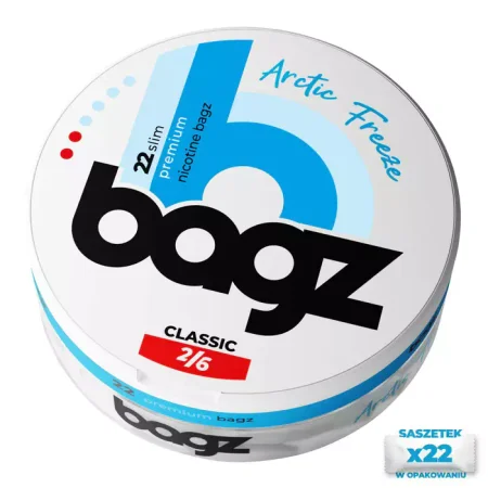 Sachets de nicotine Bagz Arctic Freeze 2/6 CLASSIC