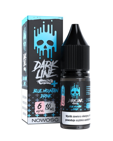 E-liquid Dark Line Nicotine+ 10ml - Blue Mountain Drink 06mg