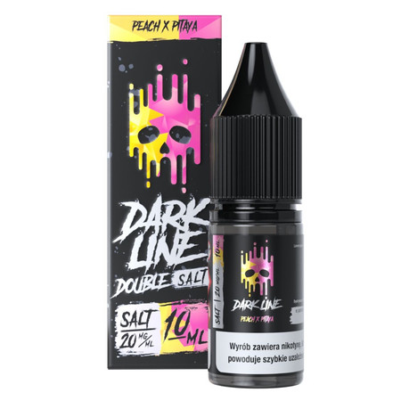 E-liquid Dark Line Double Salt 10ml - Peach Pitaya 20mg