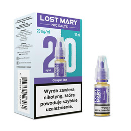 E-Liquid Lost Mary 10ml - Grape Ice 20mg 
