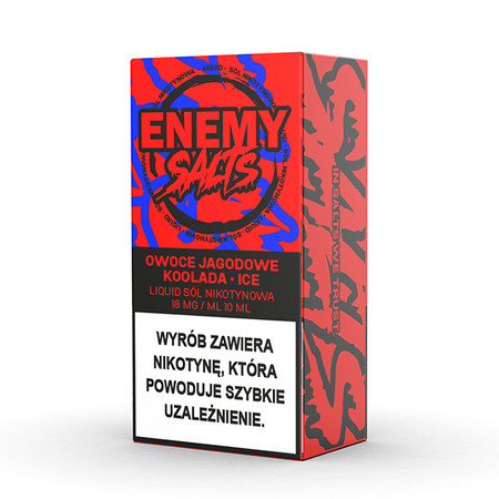 Liquid Enemy Salts Owoce Jago Koolada Ice 18mg 10ml