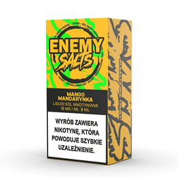 Жидкость Enemy Salts 9ml - Mango Tangerine 18mg