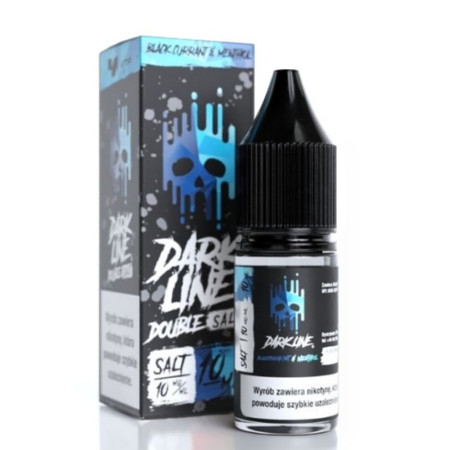 E-liquid Dark Line Double Salt 10ml - Blackcurrant Menthol 10mg