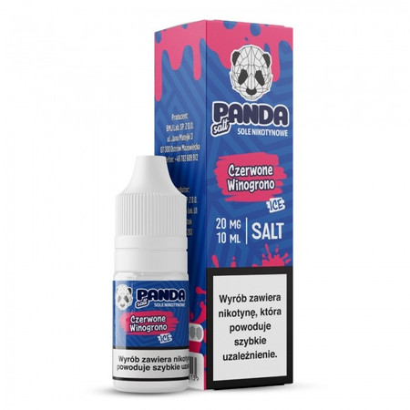 E-Liquid Panda Salt 10ml - Red Grape 20mg