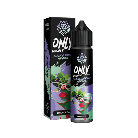Longfill Only Double 6/60ml - Blackcurrant Menthol