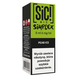 Рідина SIC! NIC 8ml - Pear Ice 6mg