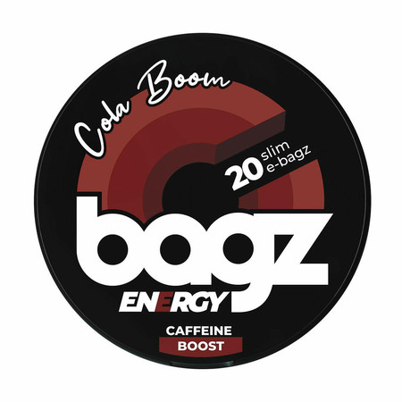 Koffeines tasakok BAGZ ENERGY Cola Boom