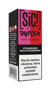E-Liquid SIC! NIC 8ml - Strawberry Wild Strawberry 18mg