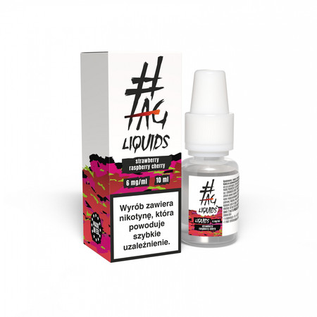 Liquid #TAG Classic 10ml - Strawberry Raspberry Cherry 6mg