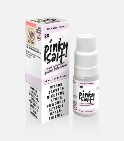 Жидкость Pinky Salt 10ml - Guma Balonowa 20mg