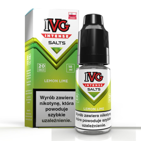 E-liquid IVG Intense Salt 10ml - Lemon Lime 20mg