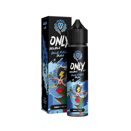 Longfill Only Double 6/60ml - Blue Razz Bull