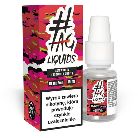 Liquid #TAG Classic 10ml - Strawberry Raspberry Cherry 18mg