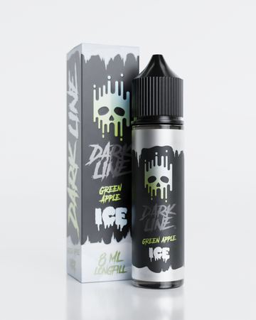 Лонгфiл Dark Line Ice 8/60ml - Green Apple