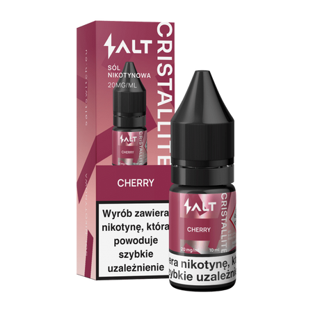 E-Liquid Crystallite 10ml - Cherry 20mg
