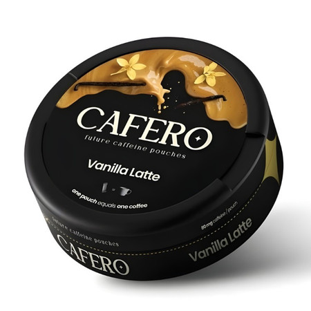 Caffeine pouches - CAFERO Vanilla Latte 80mg