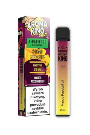 Eldobható e-cigaretta AROMA King Mango Passionfruit Ice 20mg