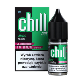 E-liquid Chill Out 10ml - Aloes Malina Ice 20mg