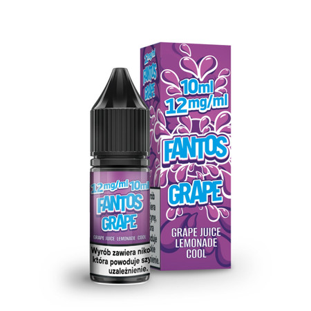 E-liquid Fantos 10ml - Grape Fantos 12mg