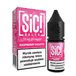 E-liquid SIC! Salt 10ml - Raspberry Mojito 20mg