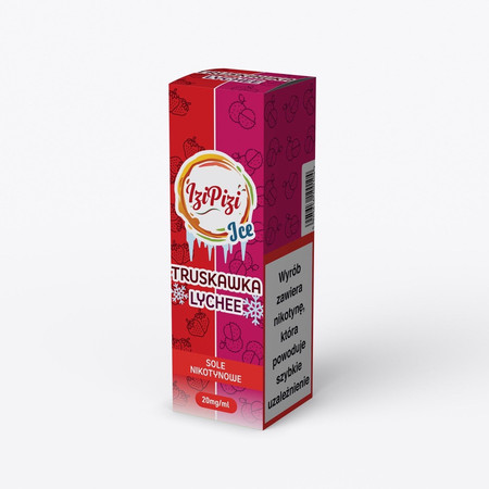 E-liquid Izi Pizi Salt 10ml - Truskawka Lychee Ice 20mg