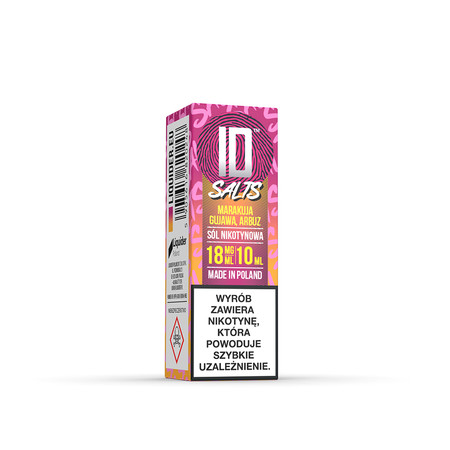 Lichid ID SALTS 10ml - Marakuja Gujawa 18mg