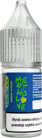 Liquid MenthoLove 10ml - Green Fusion 6mg