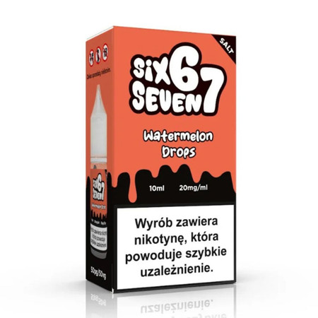 E-Liquide Six Seven Salt 10ml - Watermelon Drops 20mg