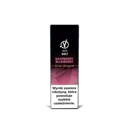 E-liquid Vbar Salt 10ml - Blueberry Raspberry 20mg