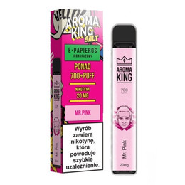 Țigară de unică folosință AROMA King Mr Pink 20mg