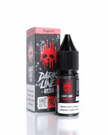 E-liquid Dark Line Salt 10ml - Strawberry 20mg