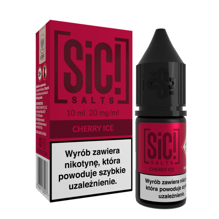 Liquid SIC! Salt 10ml - Cherry Ice 20mg