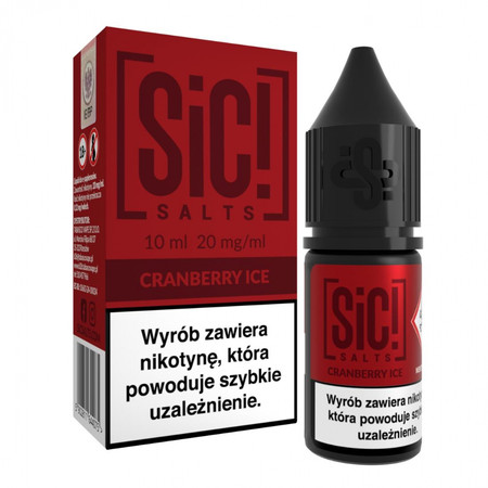 E-liquid SIC! Salt 10ml - Cranberry Ice 20mg