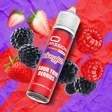 Longfill OX Passion 10/60ml - Sour Trio Berries