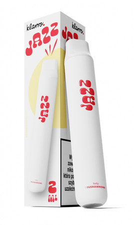 Eldobható e-cigaretta KLARRO Jazz Lody Truskawkowe 20mg