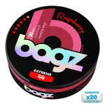 Pliculețe cu nicotină BAGZ Raspberry 5/6 EXTREME
