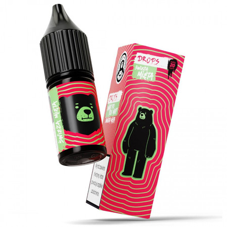 E-liquid GO BEARS Drops 10ml - Świeża Mięta 20mg