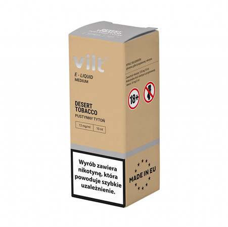 E-liquid VILT 10ml - Desert Tobacco 12mg
